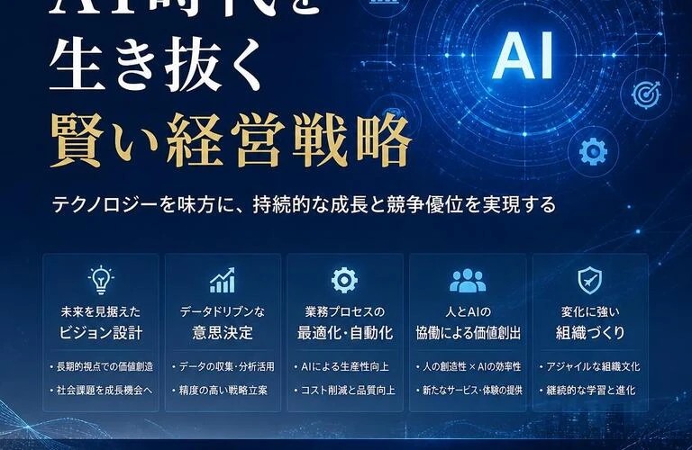 AI時代を生き抜く賢い経営戦略