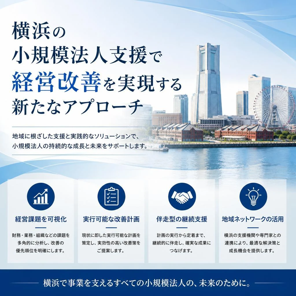 横浜の小規模法人支援で経営改善を実現する新たなアプローチ